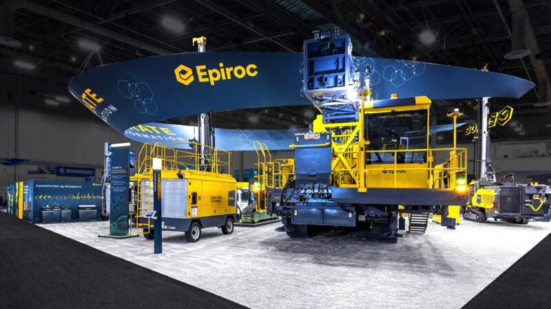 Epiroc at CONEXPO 2026 — SmartROC D65, drill rigs, hydraulic hammers
