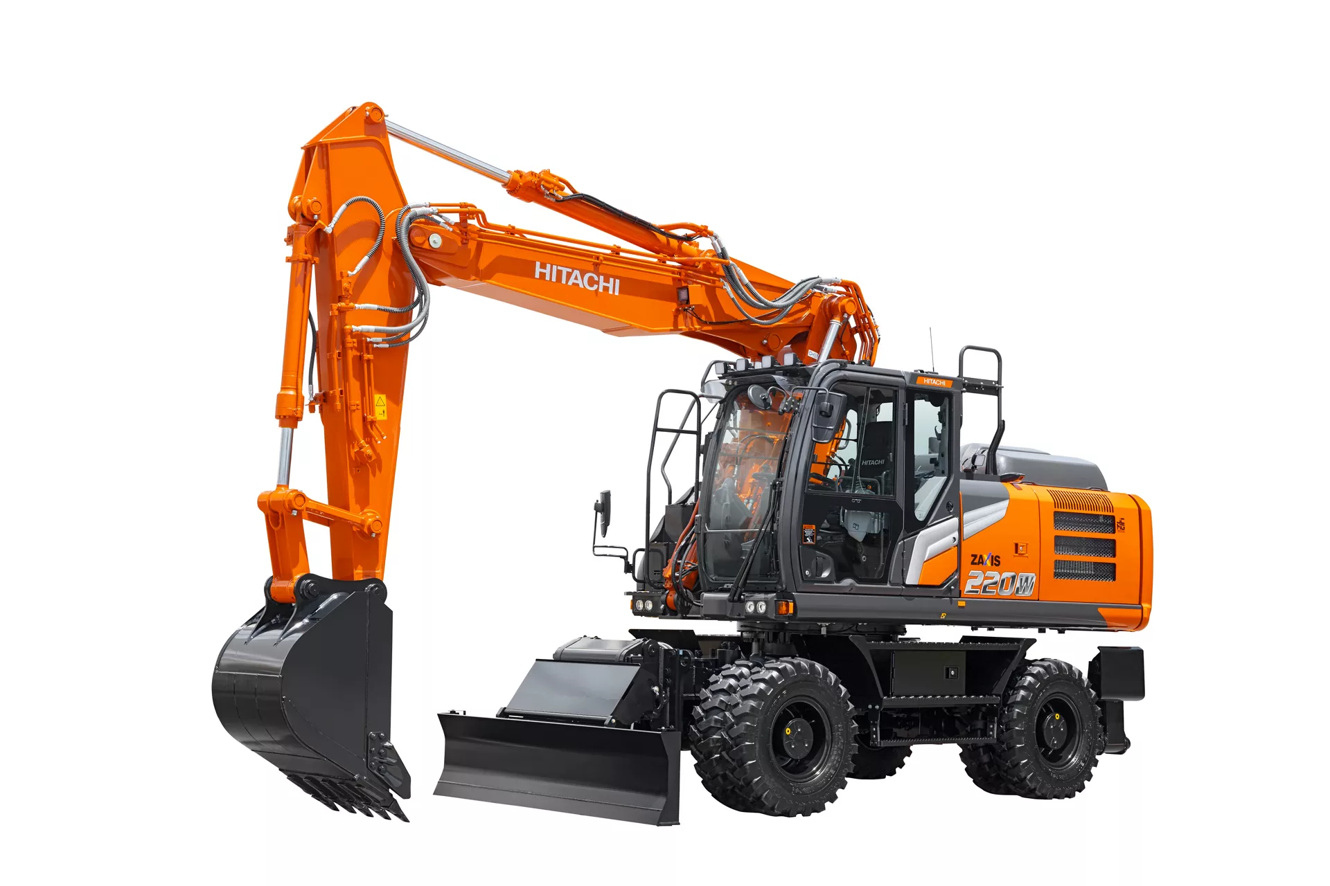 Колёсные экскаваторы Hitachi