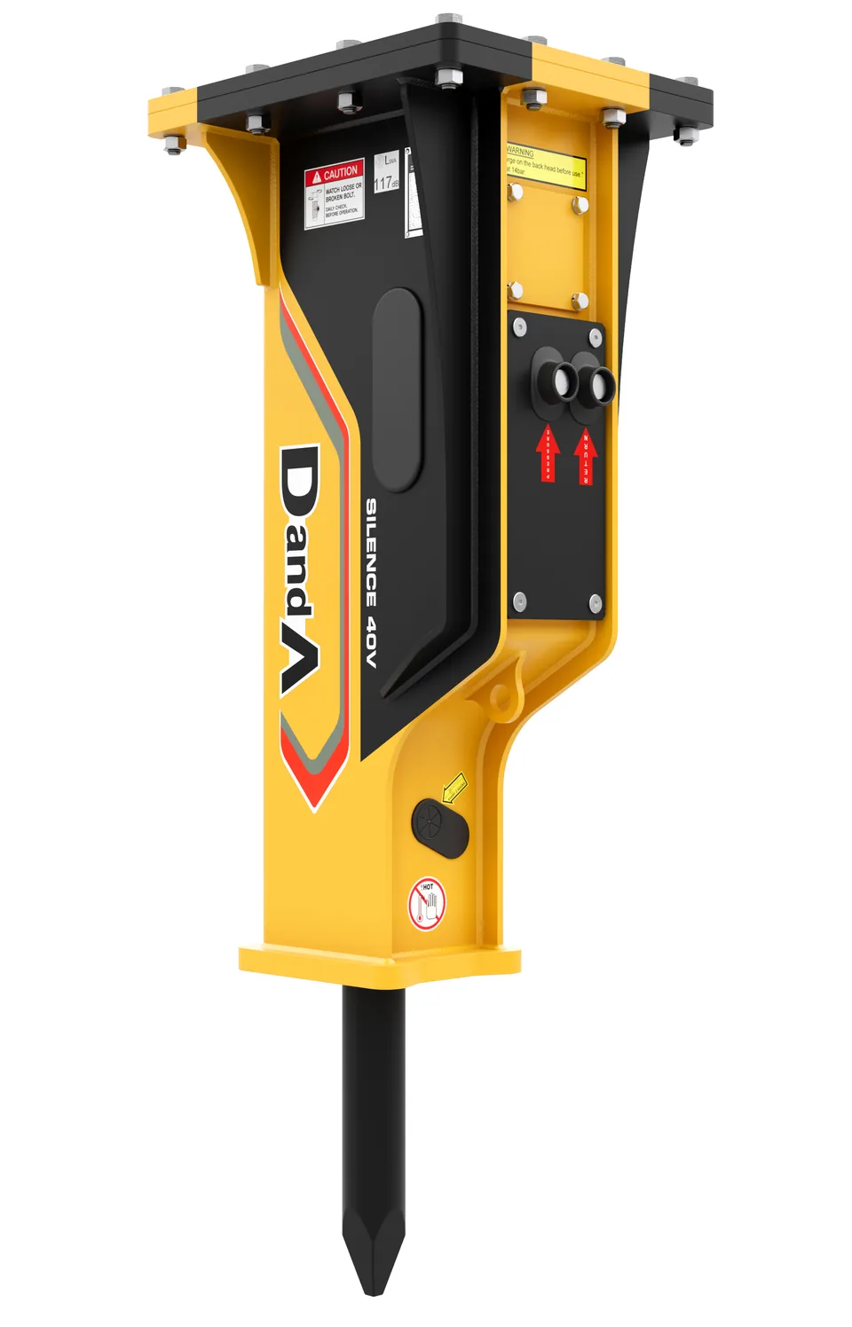 DandA 40V — гидравлический молот DandA